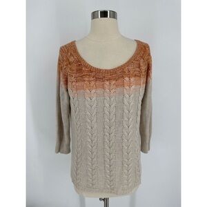 The Limites Ombre Knit Pullover Sweater